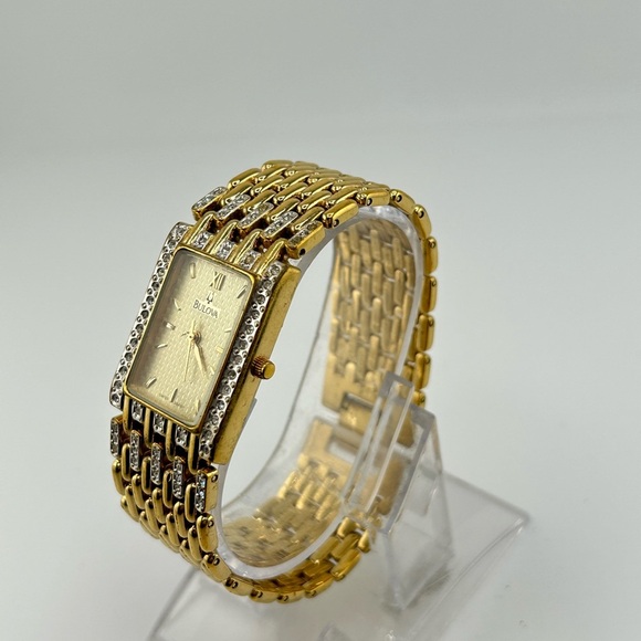 Bulova Gold Women\'s Watch with Silver Accents #526 main image 5